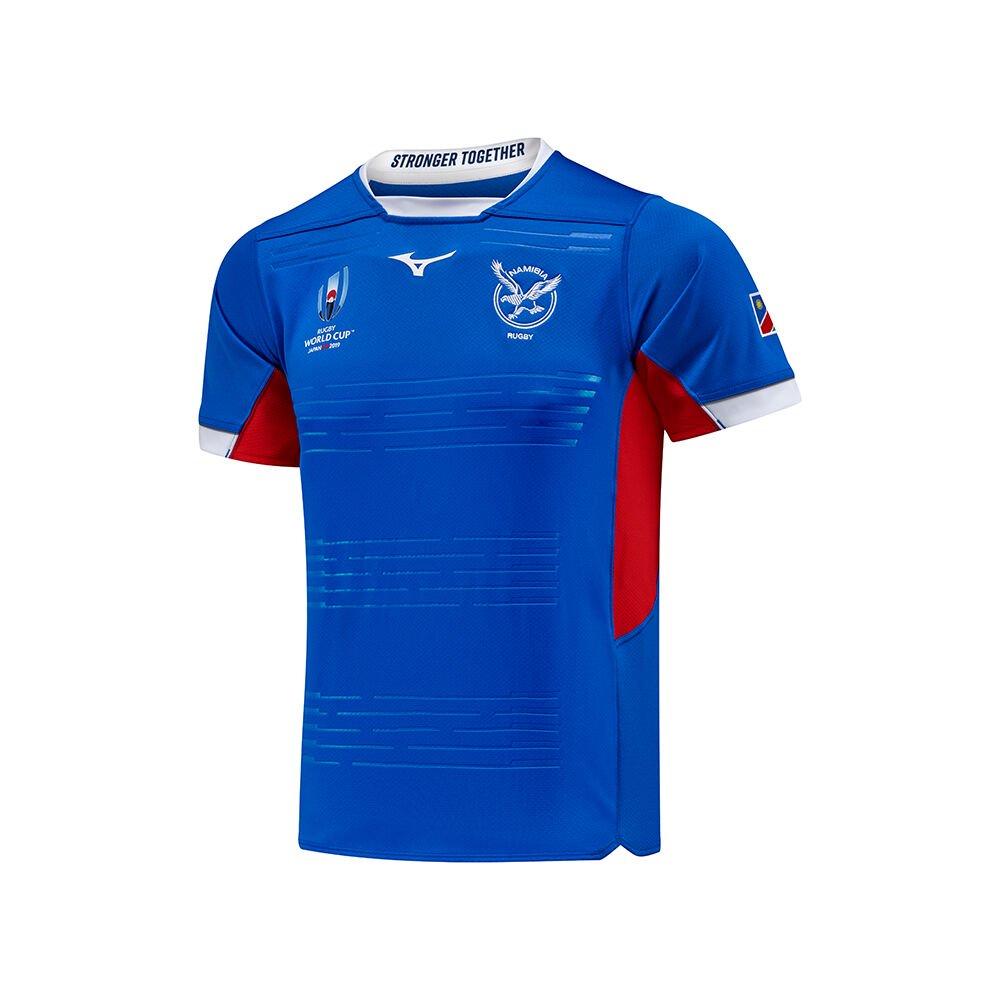 Mizuno Men's Jersey Namibia RWC Home Royal - SMKBDWN-86